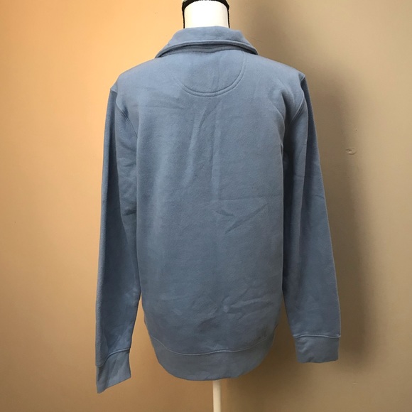 Croft & Barrow NWT Light Blue Collared Sweater S - Picture 3 of 6